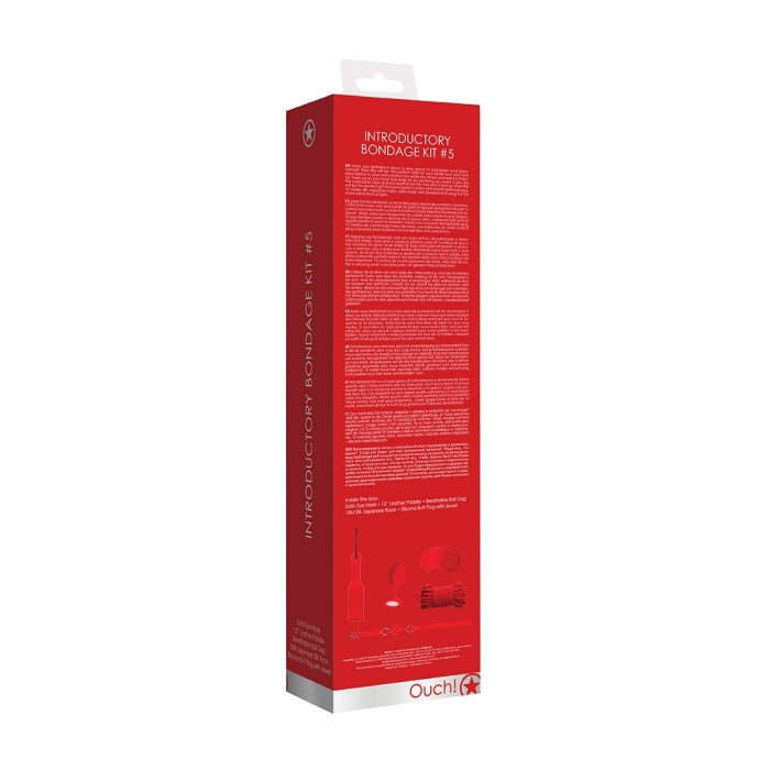 INTRODUCTORY BONDAGE KIT #5 - RED