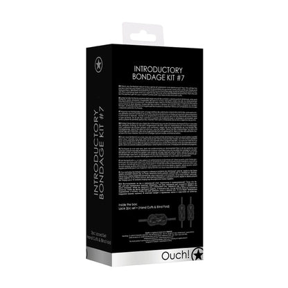 INTRODUCTORY BONDAGE KIT #7 - BLACK
