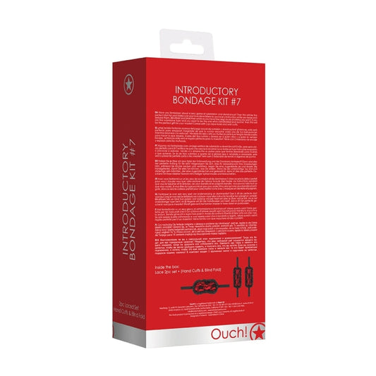 INTRODUCTORY BONDAGE KIT #7 - RED