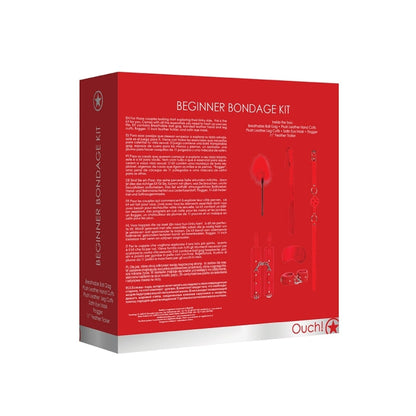 BEGINNERS BONDAGE KIT - RED