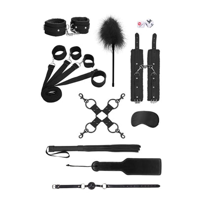 SUPREME BED BINDINGS RESTRAINT KIT - BLACK