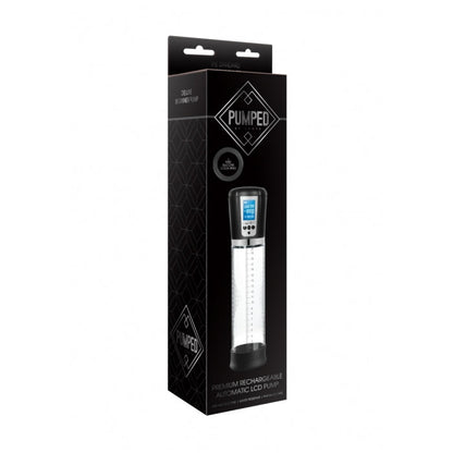 PREMIUM RECHARGEABLE AUTOMATIC LCD PUMP - TRANSPARENT