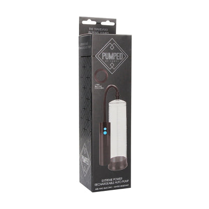 EXTREME POWER RECHARGEABLE AUTO PUMP - TRANSPARENT