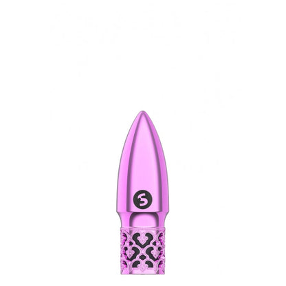 GLITTER - RECHARGEABLE ABS BULLET - PINK