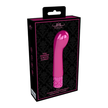 BIJOU - RECHARGEABLE SILICONE BULLET - PINK