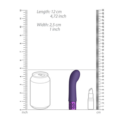 BIJOU - RECHARGEABLE SILICONE BULLET - PURPLE