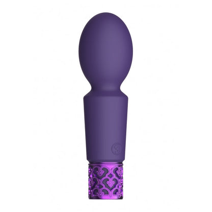 BRILLIANT - RECHARGEABLE SILICONE BULLET - PURPLE
