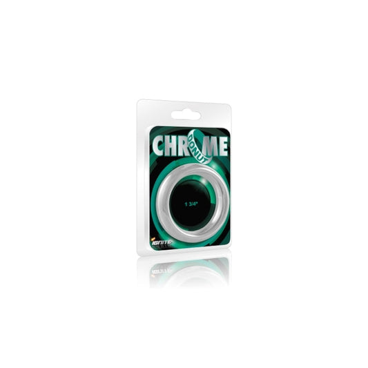 CHROME DONUT COCK RING - 1.75IN