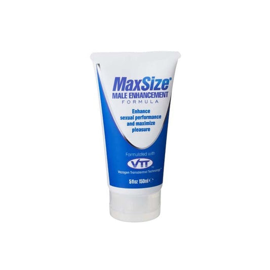 MAX SIZE MALE ENHANCEMENT CREAM 5OZ / 150ML WHITE