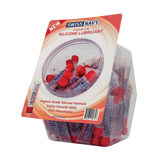 SWISS NAVY SILICONE 10ML - 100CT FISHBOWL