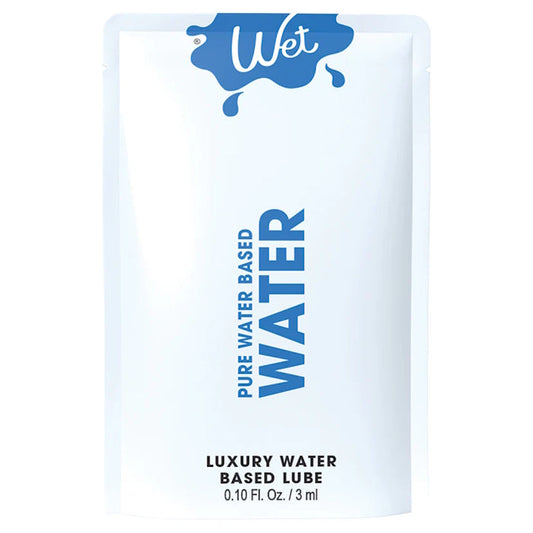 WATER-BASED LUBE 3ML WET FISHBOWL 200PCS