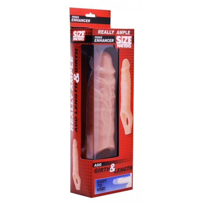 SM REALLY AMPLE PENIS ENHANCER - FLESH