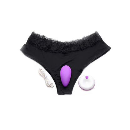 VIBE PANTY W/ REMOTE CONTROL PURPLE NAUGHTY KNIC