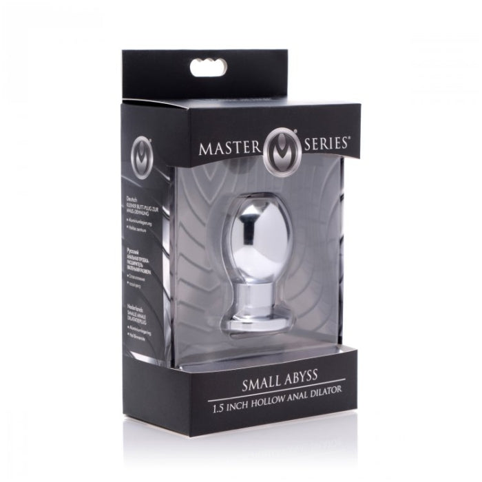 MS SM ABYSS 1.7" HOLLOW ANAL DILATOR ALUMINUM ALLOY