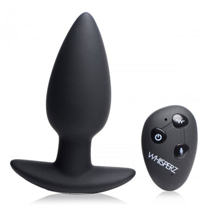 WH VOICE ACTIVATED 10X VIBRATING BUTT PLUG W/REMOTE CO