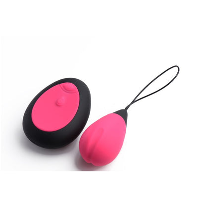 10X SILICONE VIBRATING EGG - PINK