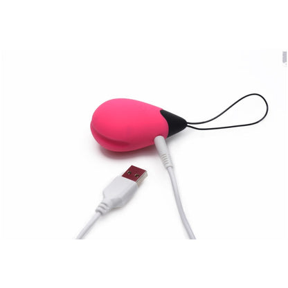 10X SILICONE VIBRATING EGG - PINK
