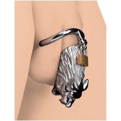 MS TIGER KING LOCKING CHASTITY CAGE