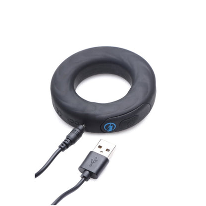 E-STIM PRO SILICONE COCK RING VIVE W/ REMOTE 38MM