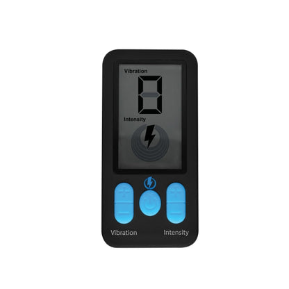 E-STIM PRO SILICONE VIBRATING ANAL PLUG W/ REMOTE