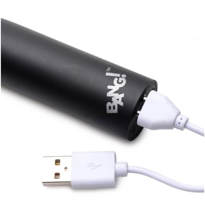 BG 10X MEGA VIBE - BLACK - RECHARGEABLE - 3.5"