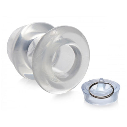 MS ASS BUNG CLEAR HOLLOW ANAL DILATOR 3" - MEDIUM