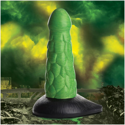 CC RADIOACTIVE REPTILE THICK SCALY SILICONE DILDO