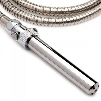 ENEMA NOZZLE WITH PUSH VALVE
