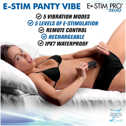 E-STIM PANTY VIBE W/ REMOTE CONTROL