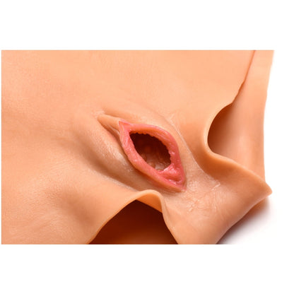 PUSSY PANTIES SILICONE VAGINA + ASS PANTIES - SMALL