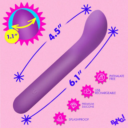 G-SPOT VIBE PURPLE FLEXIBLE SILICONE